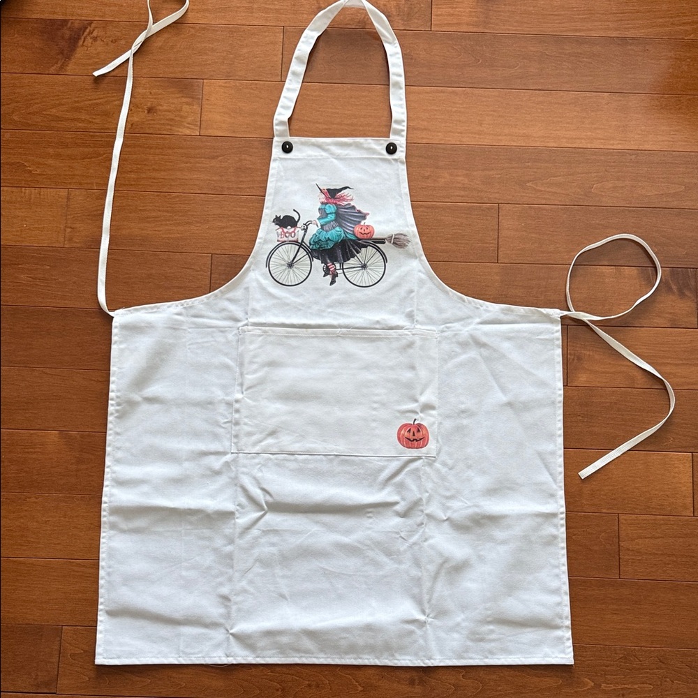 Halloween apron. Pumpkin